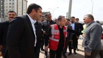 Başkan Böcek sel bölgesi Urfa’da