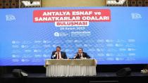 Başkan Böcek esnaf odaları başkanları ile buluştu